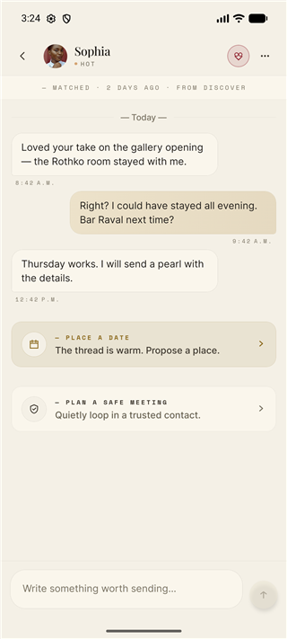 From thread to table, with a safety layer built in